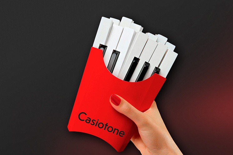 Продуктовый сайт CASIOTONE